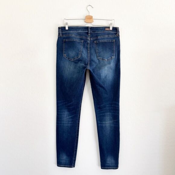 KUT MIA distressed Toothpick Skinny Jean Size 12 - Picture 4 of 11